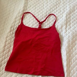 Red Outdoor Voices tank